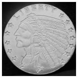 1/4 OZ .999 SILVER ROUND