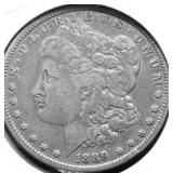 1889 O MORGAN DOLLAR XF