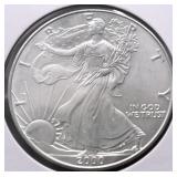 2000 SILVER EAGLE GEM