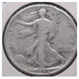 1944 WALKING HALF DOLLAR VG