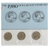 1980 SBA DOLLAR SET