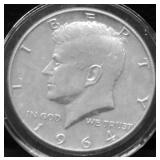 1964 KENNEDY HALF DOLLAR