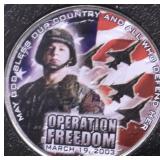 OPERATION FREEDOM HALF DOLLAR