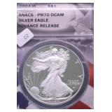 2024 ANACS PF70DC SILVER EAGLE