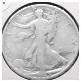 1945 WALKI NG HALF DOLLAR G