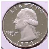1979 PROOF WASHINGTON QUARTER