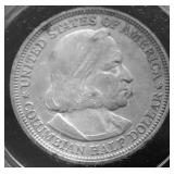 1892 CHOICE BU COLUMBIAN EXPO HALF DOLLAR