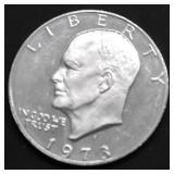 1973 S SILVER PROOF IKE DOLLAR