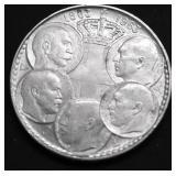 GREECE SILVER 30 DRACHMA CHOICE BU