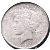 1923 PEACE DOLLAR XF