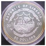 20 GRAMS .999 SILVER ROUND