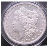 1879 O MORGAN DOLLAR AU