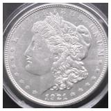 1921 D MORGAN DOLLAR XF