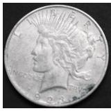 1923 S PEACE DOLLAR XF
