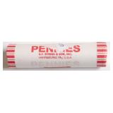 2025  GEM RED ROLL OF LINCOLN CENTS