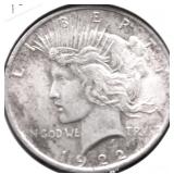 1922 PEACE DOLLAR XF