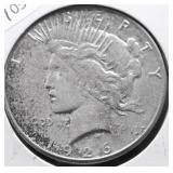 1926 S PEACE DOLLAR XF