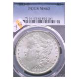 1883 O PCGS MS63 MORGAN DOLLAR