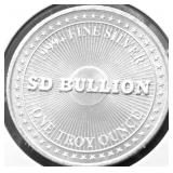 1 OZ .999 SILVER ROUND