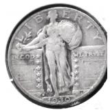 1930 S STANDING QUARTER VF