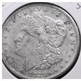 1921 S MORGAN DOLLAR XF