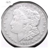 1921 MORGAN DOLLAR XF