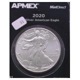 2020 SILVER EAGLE GEM