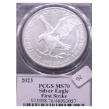 2023 PCGS MS70 SILVER EAGLE