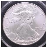 2001 SILVER EAGLE GEM