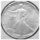 1986 SILVER EAGLE GEM