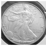 2007 SILVER EAGLE GEM