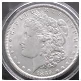 1889 CHOICE BU MORGAN DOLLAR