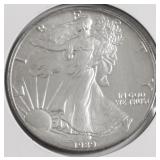 1989 SILVER EAGLE GEM