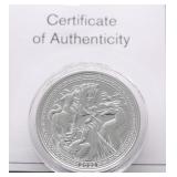 1 OZ .999 SILVER ROUND