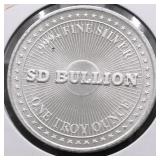 1 OZ .999 SILVER ROUND