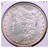 1888 MORGAN DOLLAR AU