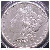 1900 CHOICE BU MORGAN DOLLAR