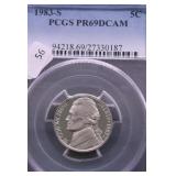1983 S PCGS PF69DC JEFFERSON NICKEL