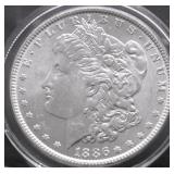 1886 CHOICE BU MORGAN DOLLAR