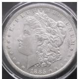 1885 O CHOICE BU MORGAN DOLLAR