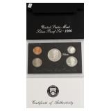 1996 SILVER PROOF SET