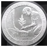 5 OZ .999 SILVER ATB QUARTER