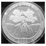 5 OZ .999 SILVER ATB QUARTER