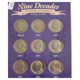 NINE DECADES OF NICKELS