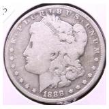 1888 O MORGAN DOLLAR G
