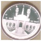 PROOF OLYMPIC SILVER DOLLAR