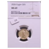 2026 NGC MS69 5 $ GOLD EAGLE