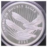 1/2 OZ .999 SILVER ROUND