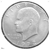 1972 GEM BU IKE DOLLAR