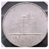 AUSTRIA SILVER 25 SCHILLINGS AU